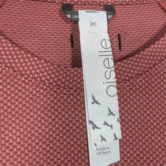 NEW Oiselle Flyout Shirt 6 or 8 Watch View Long Sleeve Running Top Rose Pink S - Picture 14 of 16